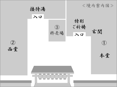 当日受付案内図